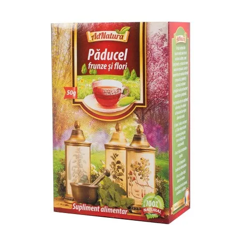 Ceai Paducel Frunze si Flori -vrac x 50g - Adnatura