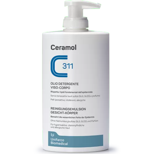 Ulei Crema de Curatare pentru Ten si Corp, 400 ml, Ceramol