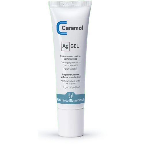 Gel reparator pentru piele fragila, 30 ml, Ceramol