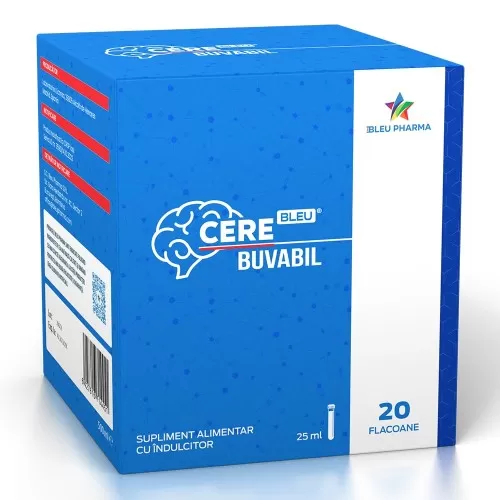Cere Bleu Buvabil 25 ml, 20 flacoane, Bleu Pharma