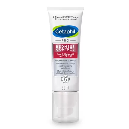 Crema hidratanta de zi cu SPF30 PRO Redness Control, 50ml, Cetaphil
