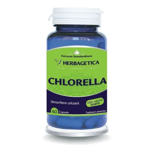 Chlorella, 60 capsule, Herbagetica