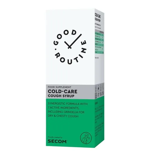 Cold-Care Cough syrup, 150 ml, Good Routine, Secom