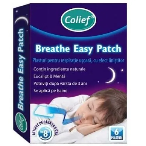Colief Plasturi pt Respiratie Usoara x 6