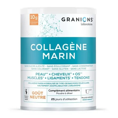 Colagen marin cu gust neutru, 258 g, Granions