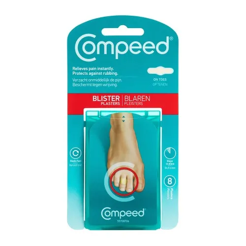 Plasturi Anti-bataturi Interdigitali, 8 buc, Compeed
