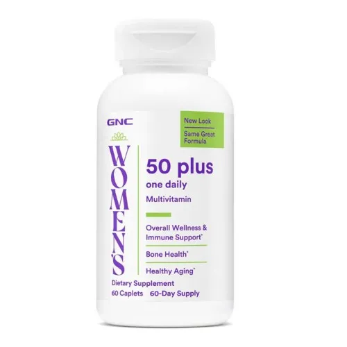 Complex Multivitaminte pentru femei 50 Plus One Daily, 60 tablete, GNC