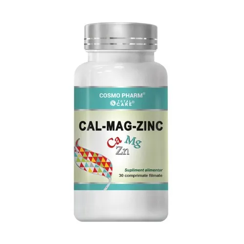 Cal-Mag-Zinc, 30 tablete, Cosmo Pharm