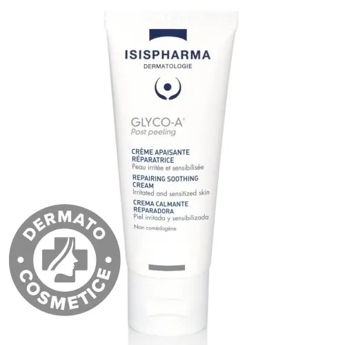 Crema reparatoare Glyco-A Post Peeling, 40 ml, Isis