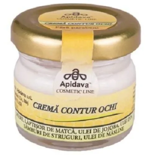 Crema contur ochi, 30 ml, Apidava