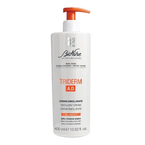 Crema emolienta pentru pielea cu dermatita atopica Triderm A.D., 400ml, Bionike
