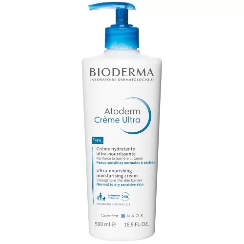 Crema hidratanta Atoderm Ultra, 500 ml, Bioderma