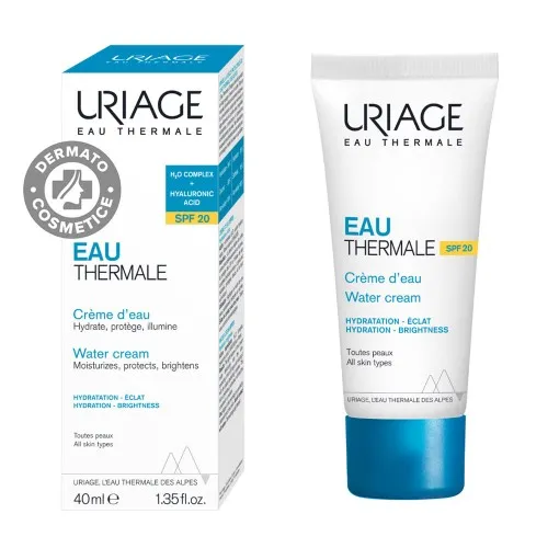 Crema hidratanta cu SPF 20 pentru toate tipurile de ten, 40 ml, Uriage