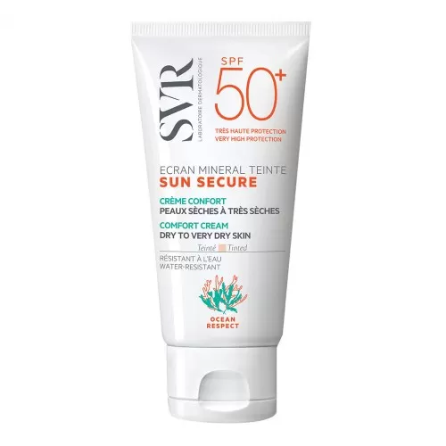 Crema nuantatoare SPF50+ Sun Secure Ecran Mineral , 50ml, Svr