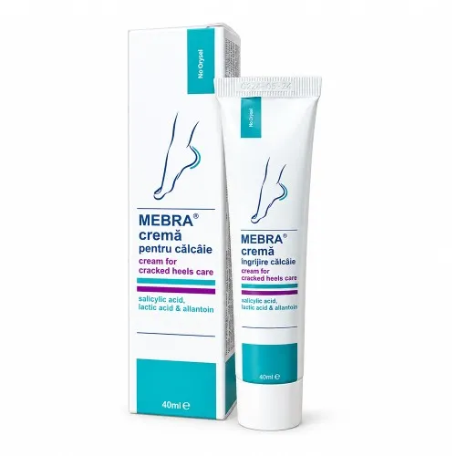 Crema pentru ingrijirea calcaielor, 40 ml, Mebra
