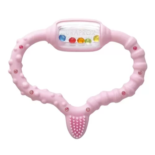 Inel Gingival Roz Baby, Curaprox