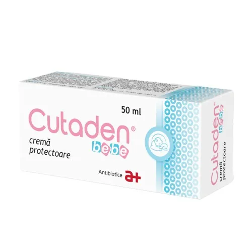 Bebe Crema Protectoare Cutaden, 50ml, Antibiotice