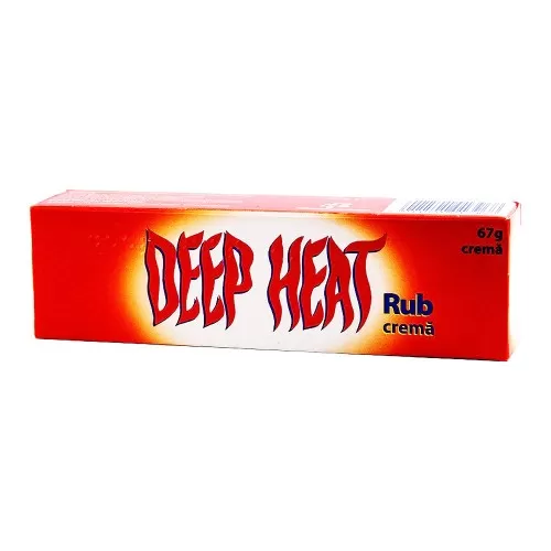 Deep Heat Rub crema, 67 g, Mentholatum
