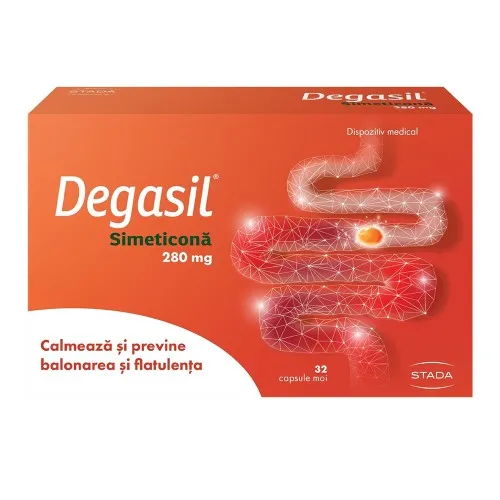 Degasil, 32 capsule, Stada