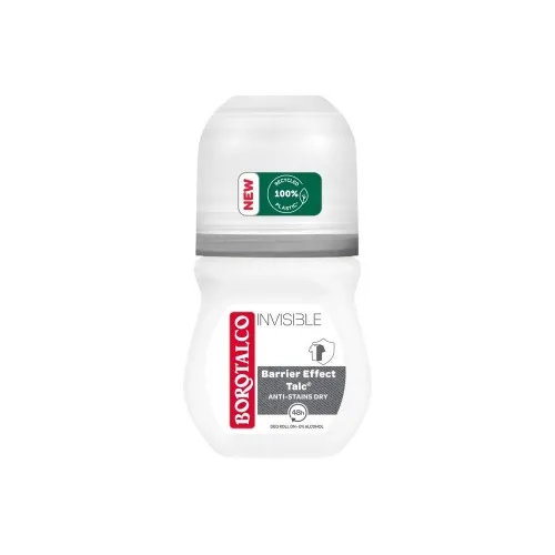 Deodorant roll-on Invisible, 50ml, Borotalco