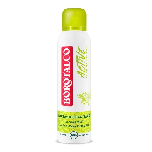 Deodorant spray Active Green, 150ml, Borotalco