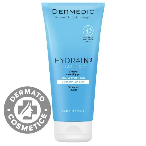 Dermedic Hydrain3 Gel Cremos de Curatare x 200ml