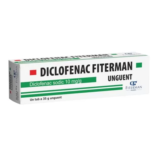 Diclofenac unguent, 10 mg/g, 35 g, Fiterman