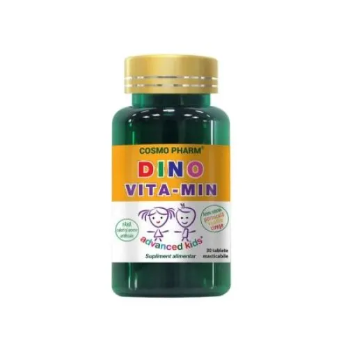 Dino Vita-min, 30 tablete masticabile, Cosmopharm