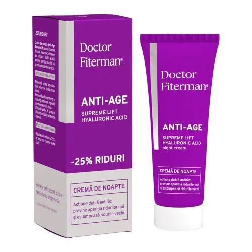 Crema de Noapte Anti-Age Supreme Lift, 50ml, Doctor Fiterman