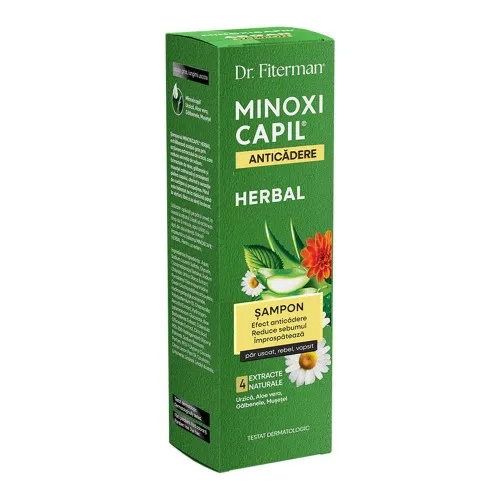 Sampon Minoxicapil Herbal, 200ml, Doctor Fiterman