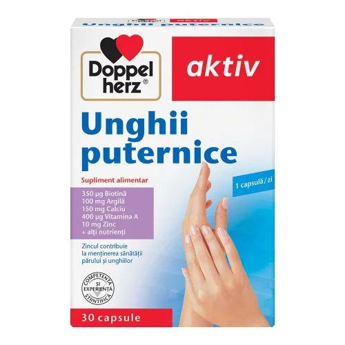 Unghii Puternice, 30 capsule, Doppelherz