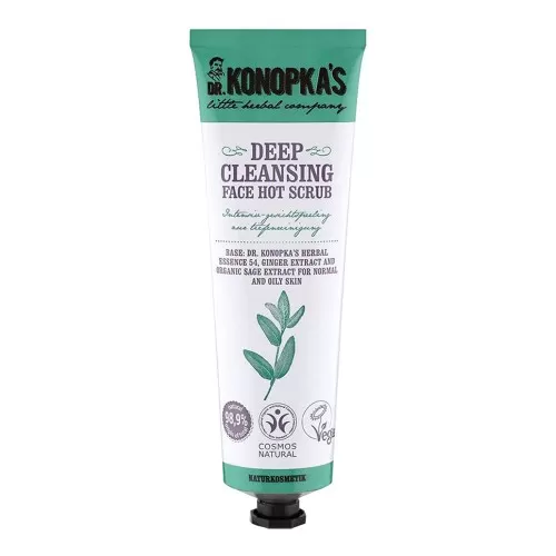 Exfoliant pentru curatare in profunzime Little Herbal Company, 75ml, Dr.Konopkas