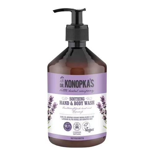 Sapun lichid pentru maini si corp hidratant Little Herbal Company, 500ml, Dr.Konopkas