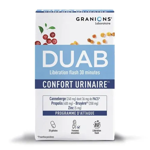 Duab Confort Urinaire, 20 capsule, Granions