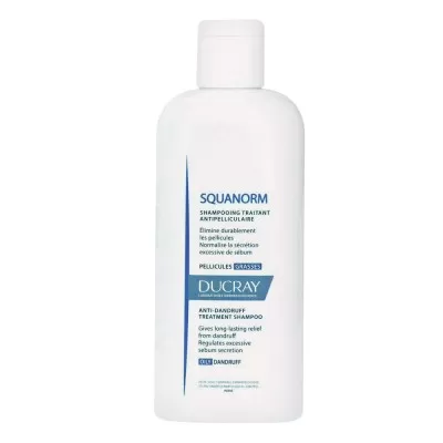 Sampon anti-matreata grasa Squanorm, 200ml, Ducray