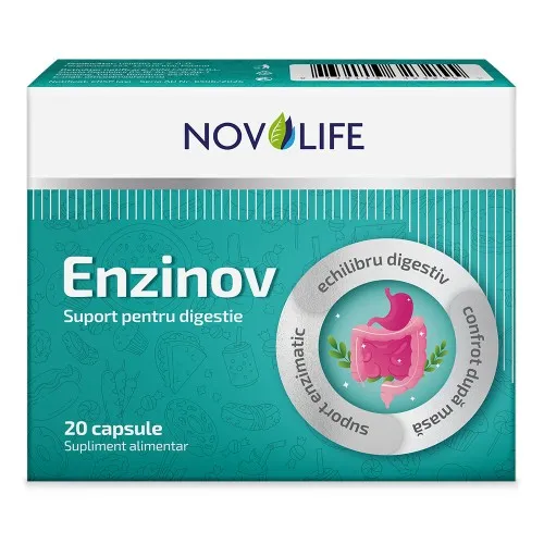 Enzinov, 20 capsule, Novolife