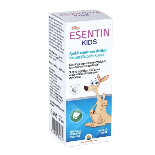 Esentin Kids sirop, 100ml, Sun Wave Pharma