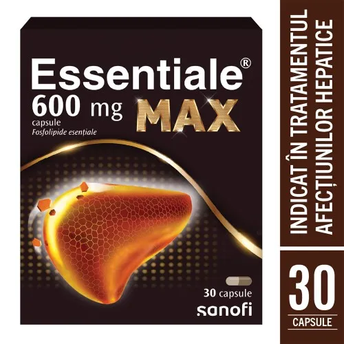 Essentiale MAX, 600 mg, 30 capsule, Sanofi