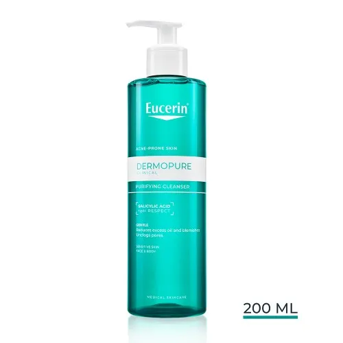 Gel de Curatare Purifiant DermoPure, 200ml, Eucerin