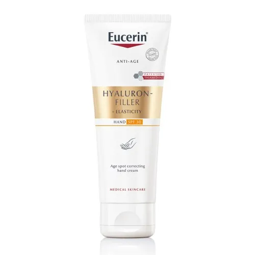 Crema de Maini Corectoare SPF30 Hyaluron Filler Elasticity, 75ml, Eucerin