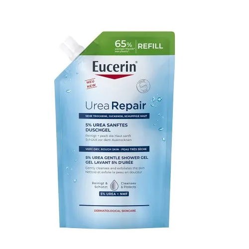 Rezerva gel de dus reparator cu 5% uree, Ureea Repair, 400 ml, Eucerin