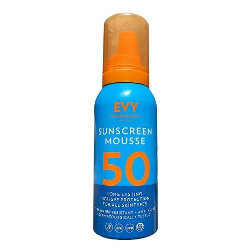 Spuma pentru fata si corp cu SPF 50, 100 ml, Evy Technology