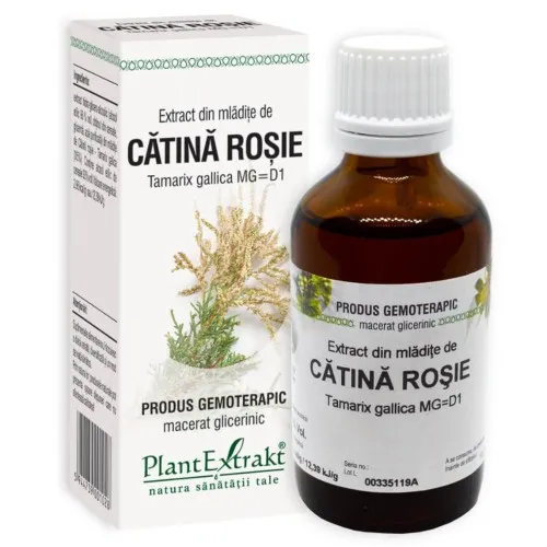 Extract din mladite de Catina Rosie, Tamarix, 50 ml, Plant Extrakt