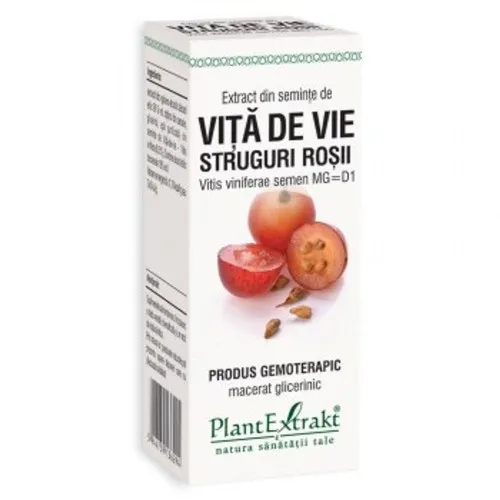 Extract din seminte de vita-de-vie, 50 ml, Plant Extrakt