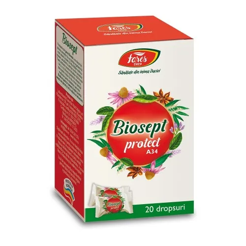 Biosept Protect, 20 dropsuri, Fares