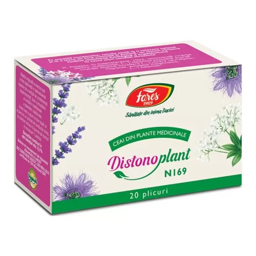Ceai Distonoplant, 20 plicuri, Fares