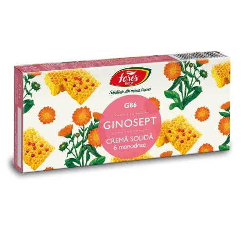Ginosept crema solida, 6 monodoze, Fares