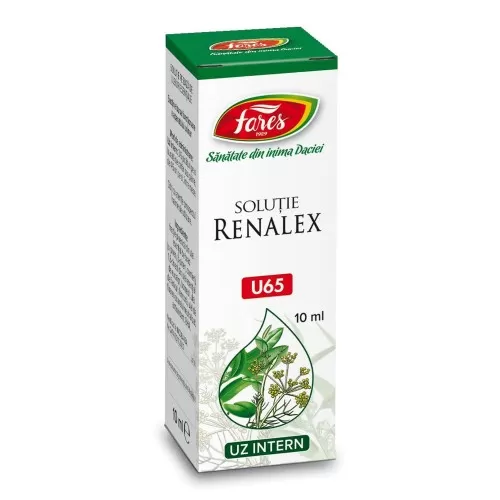 Renalex solutie U65, 10ml, Fares
