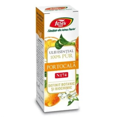 Ulei Esential de Portocala, 10ml, Fares