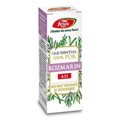 Ulei esential de rozmarin A11, 10 ml, Fares